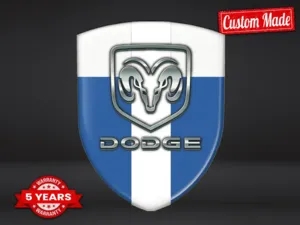 Dodge Adesivi Vinile su Misura Auto Sportivi Racing Premium